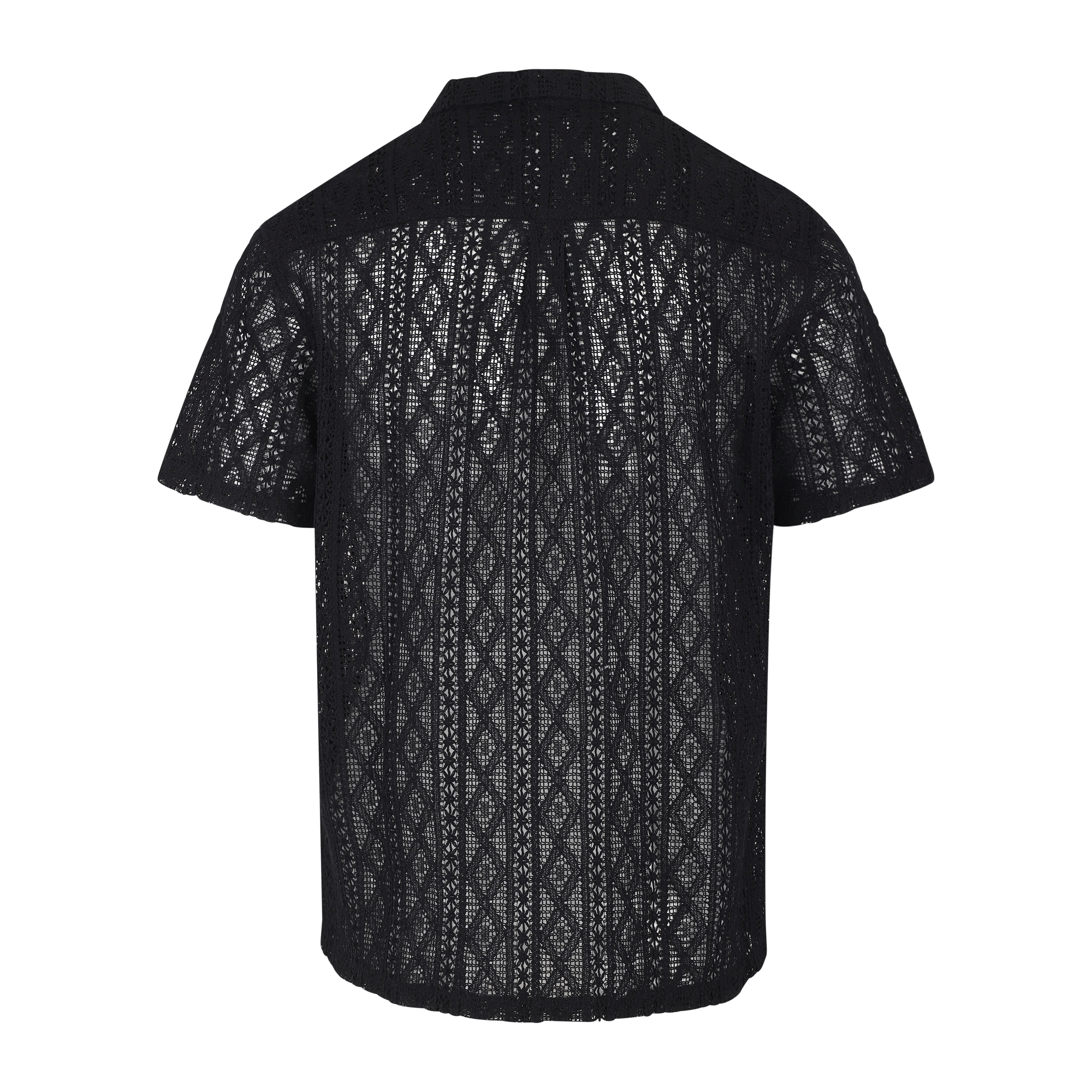 Urban Pioneers Male Valentino SS SHIRT BLACK