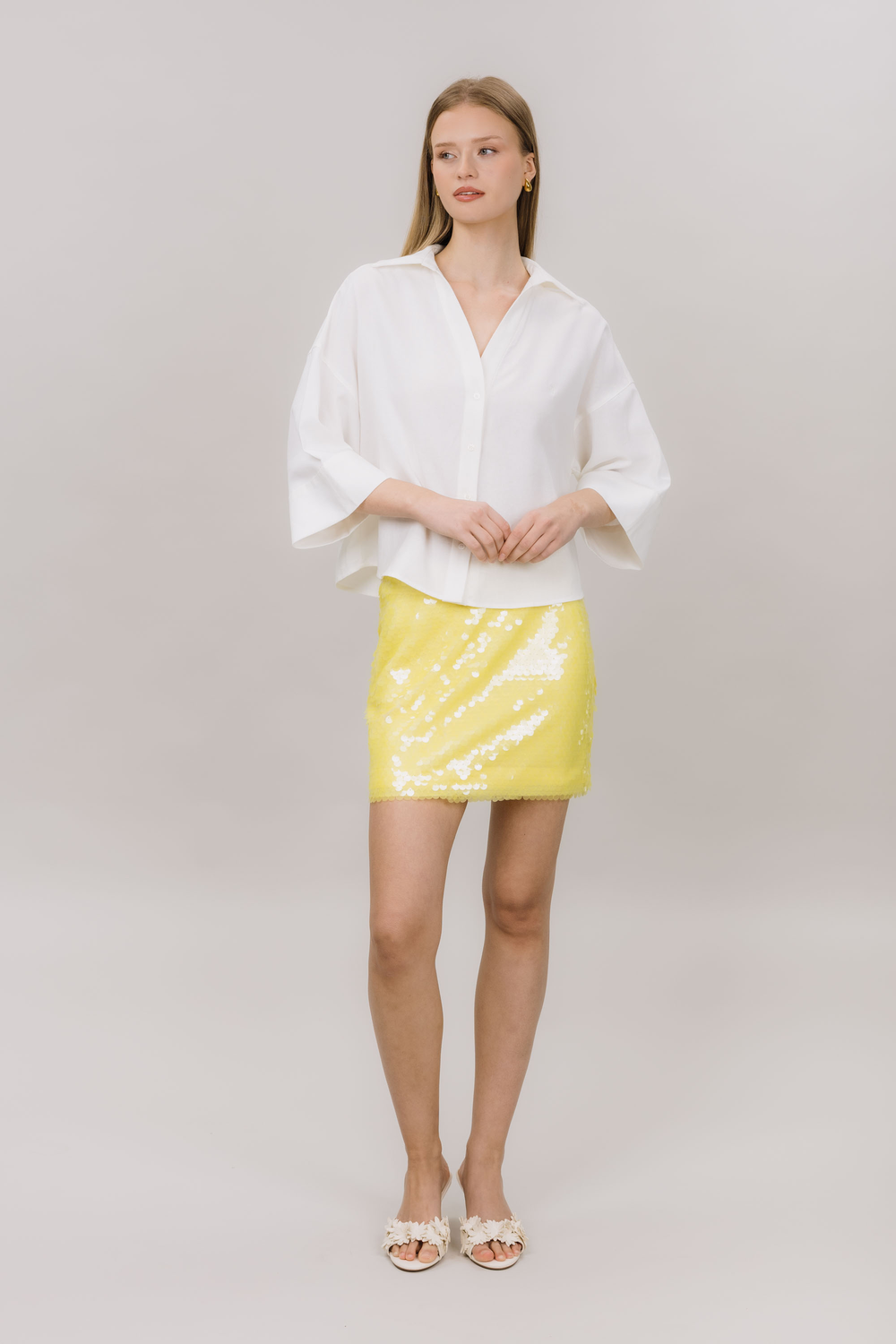 Urban Pioneers Female Veda Skirt SKIRT PASTEL YELLOW