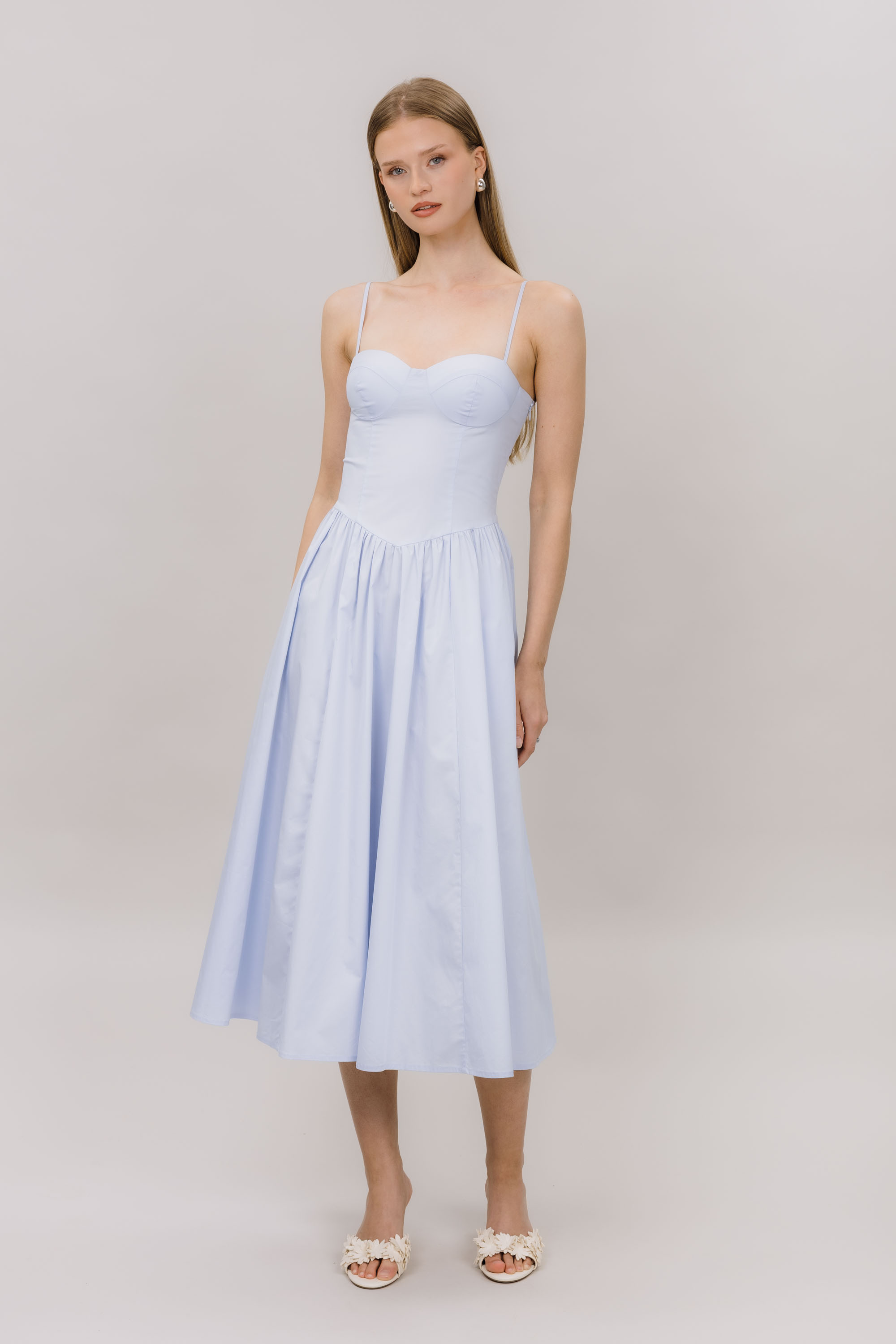 Urban Pioneers Female Vela Dress DRESS SOFT CHAMBRAY