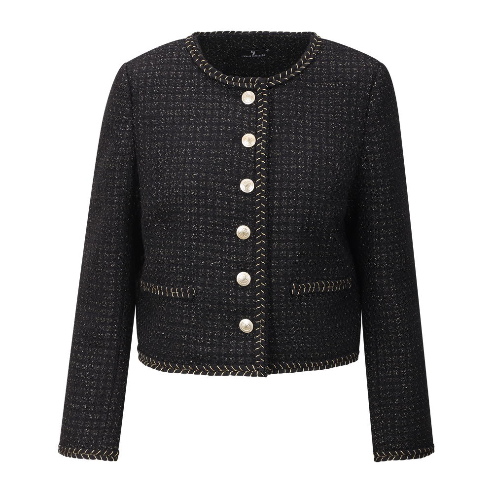 Urban Pioneers Female Vilda Blazer JACKET BLACK