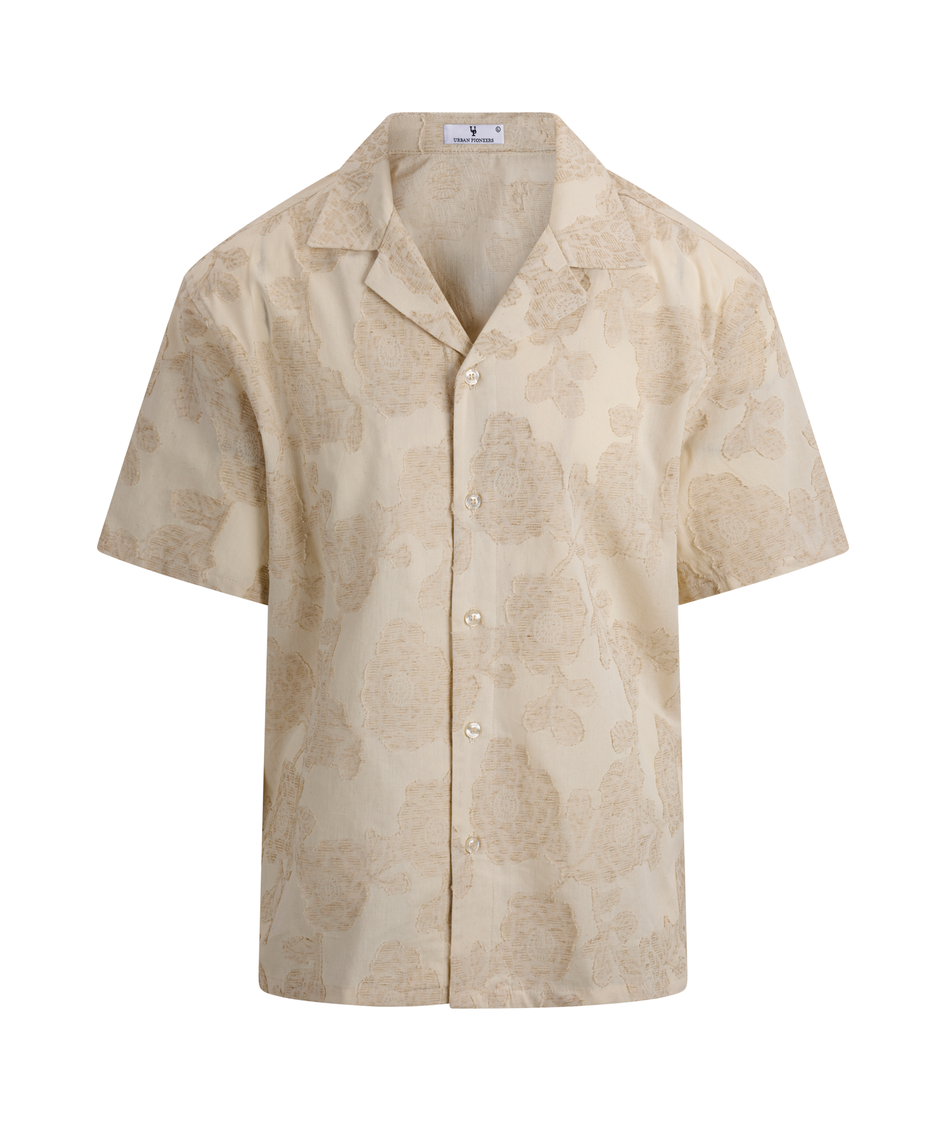 Urban Pioneers Male Wade SS Shirt SS SHIRT LIGHT SAND