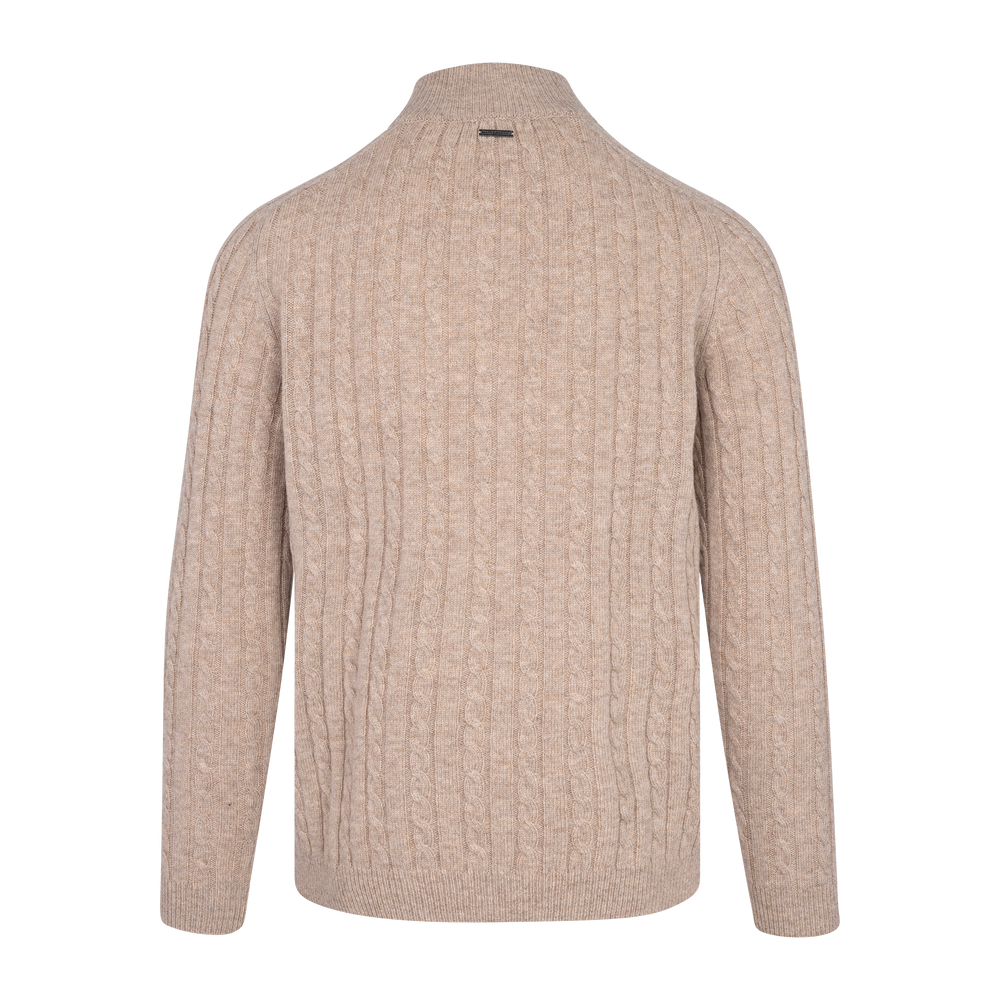 Urban Pioneers Male Walt Half-zip SWEATER CAMEL