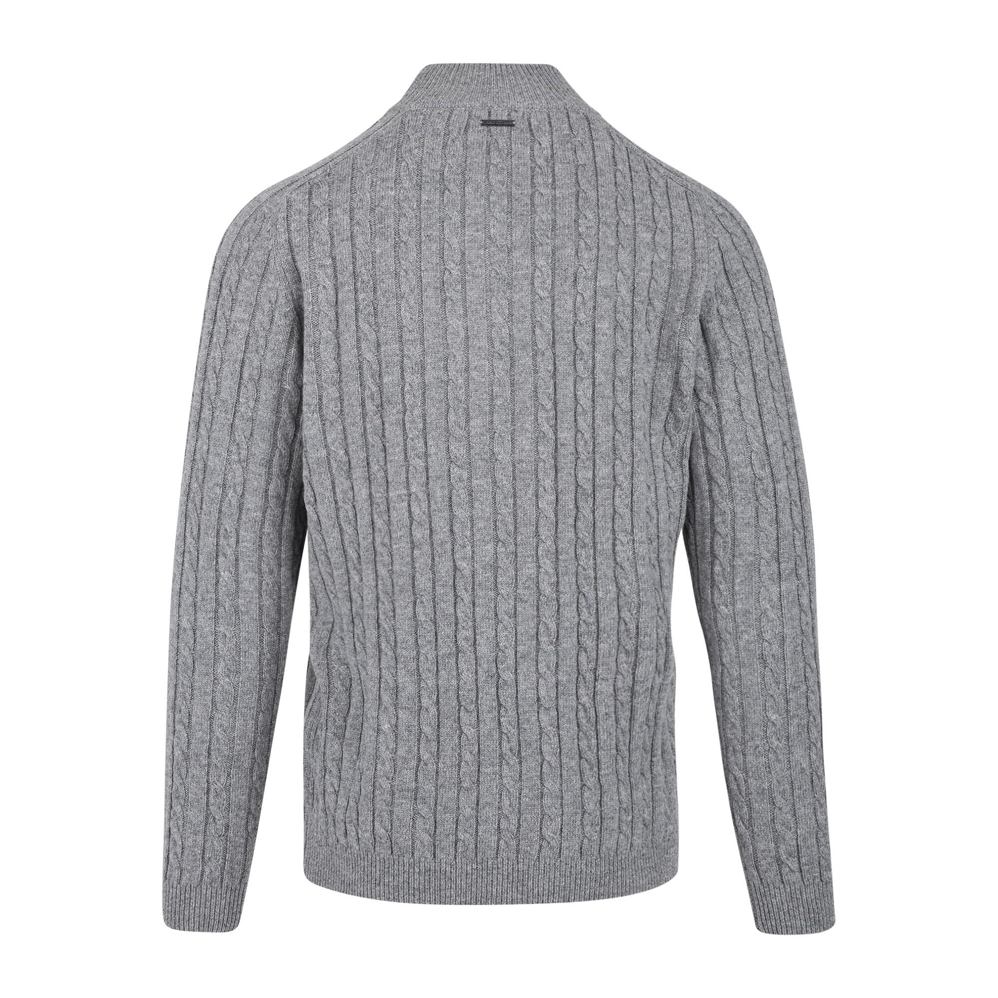 Urban Pioneers Male Walt Half-zip SWEATER GREY MELANGE