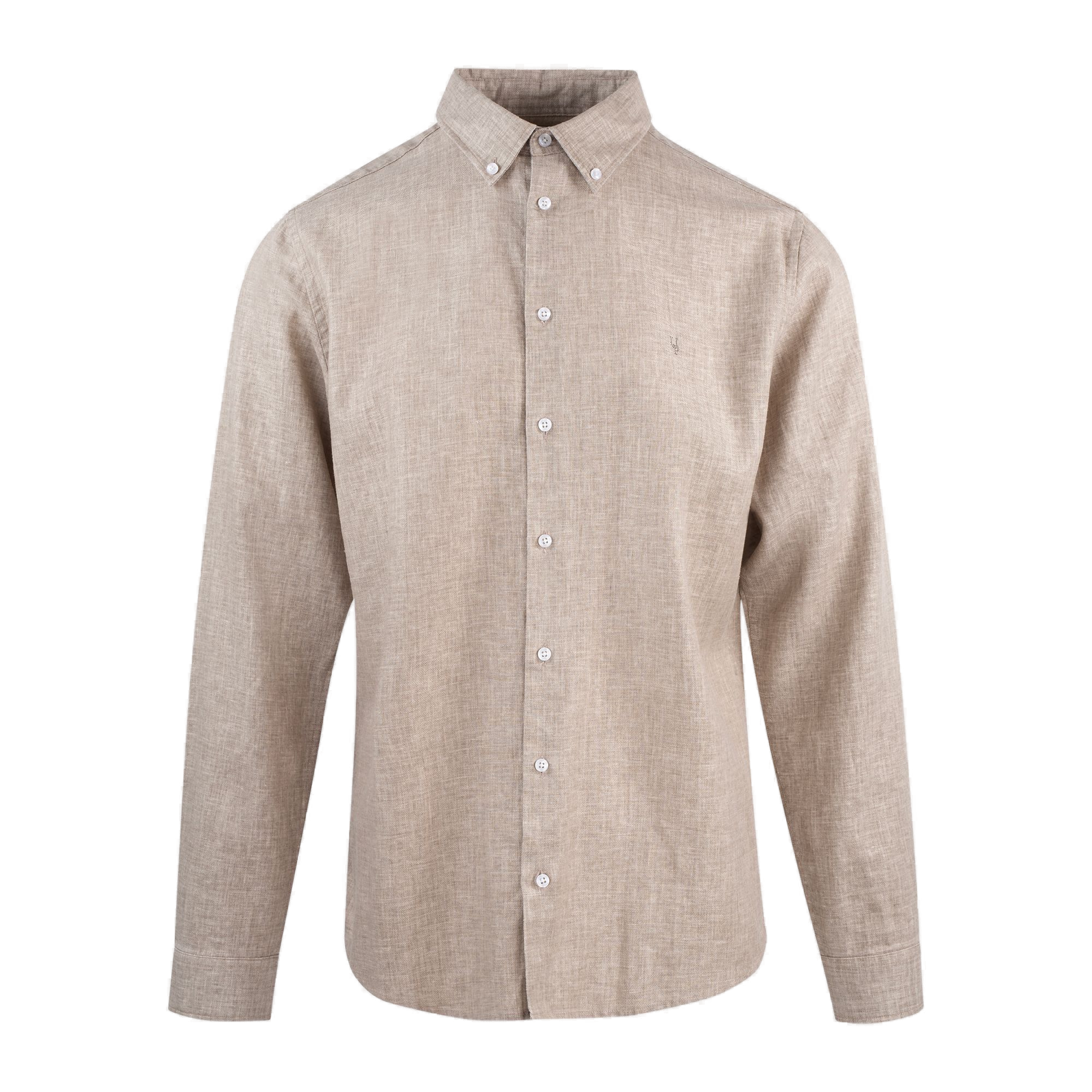 Urban Pioneers Male Wendel Shirt SHIRT SAND MELANGE