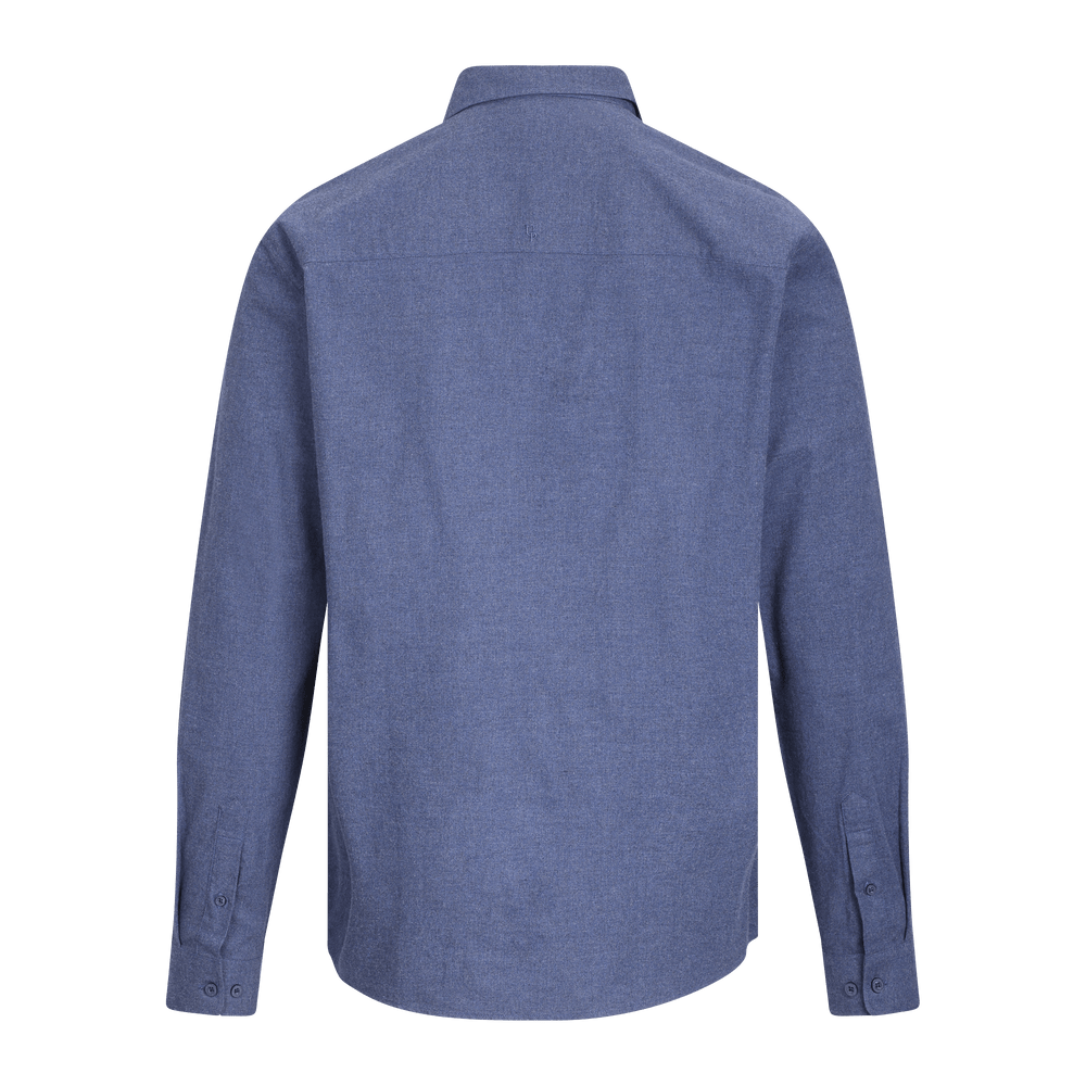 Urban Pioneers Male Will LS Shirt SHIRT DARK BLUE