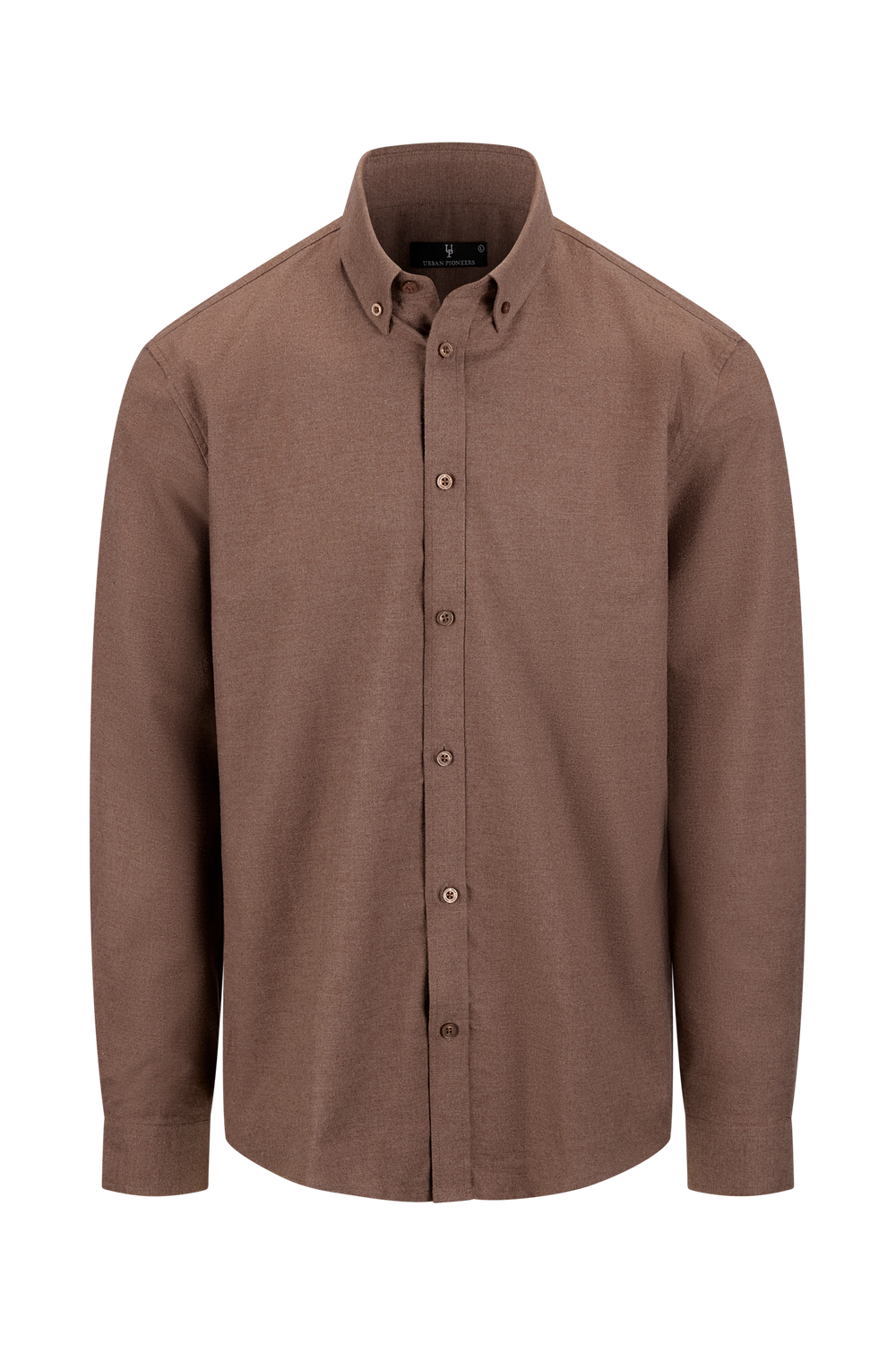 Urban Pioneers Male Will LS Shirt SHIRT MID BROWN