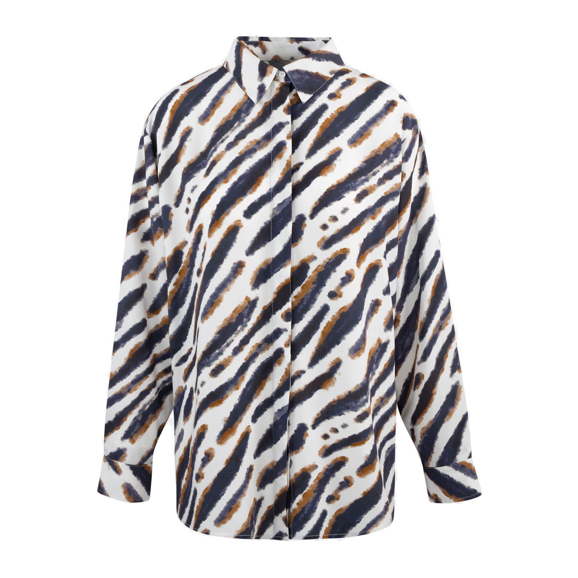 Urban Pioneers Female Wilma Shirt SHIRT AOP INK BLEED