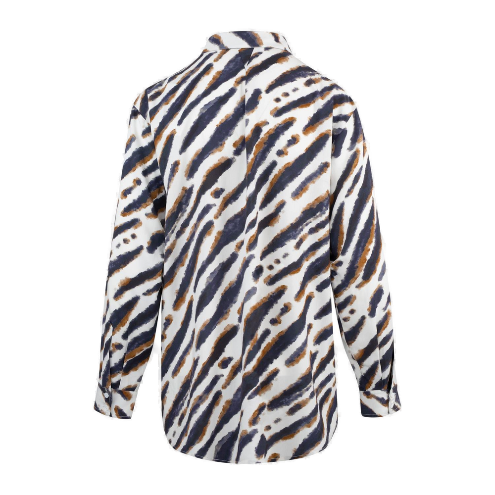 Urban Pioneers Female Wilma Shirt SHIRT AOP INK BLEED