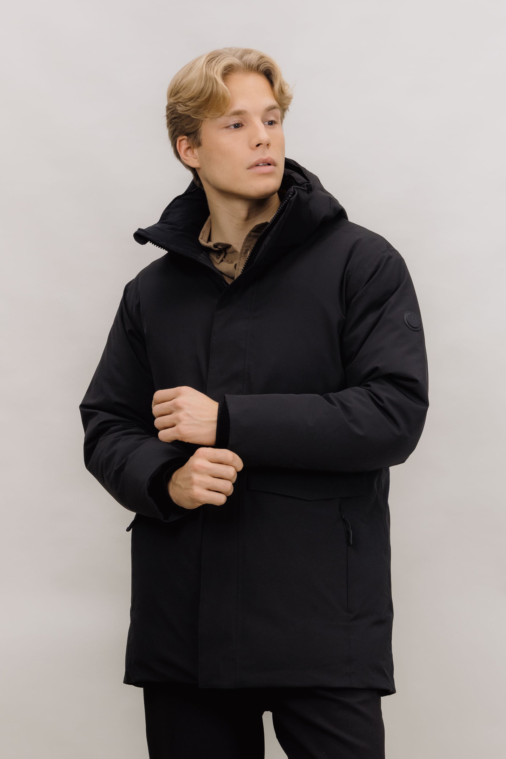 Urban Pioneers Male Winsor Down Parka PARKA BLACK