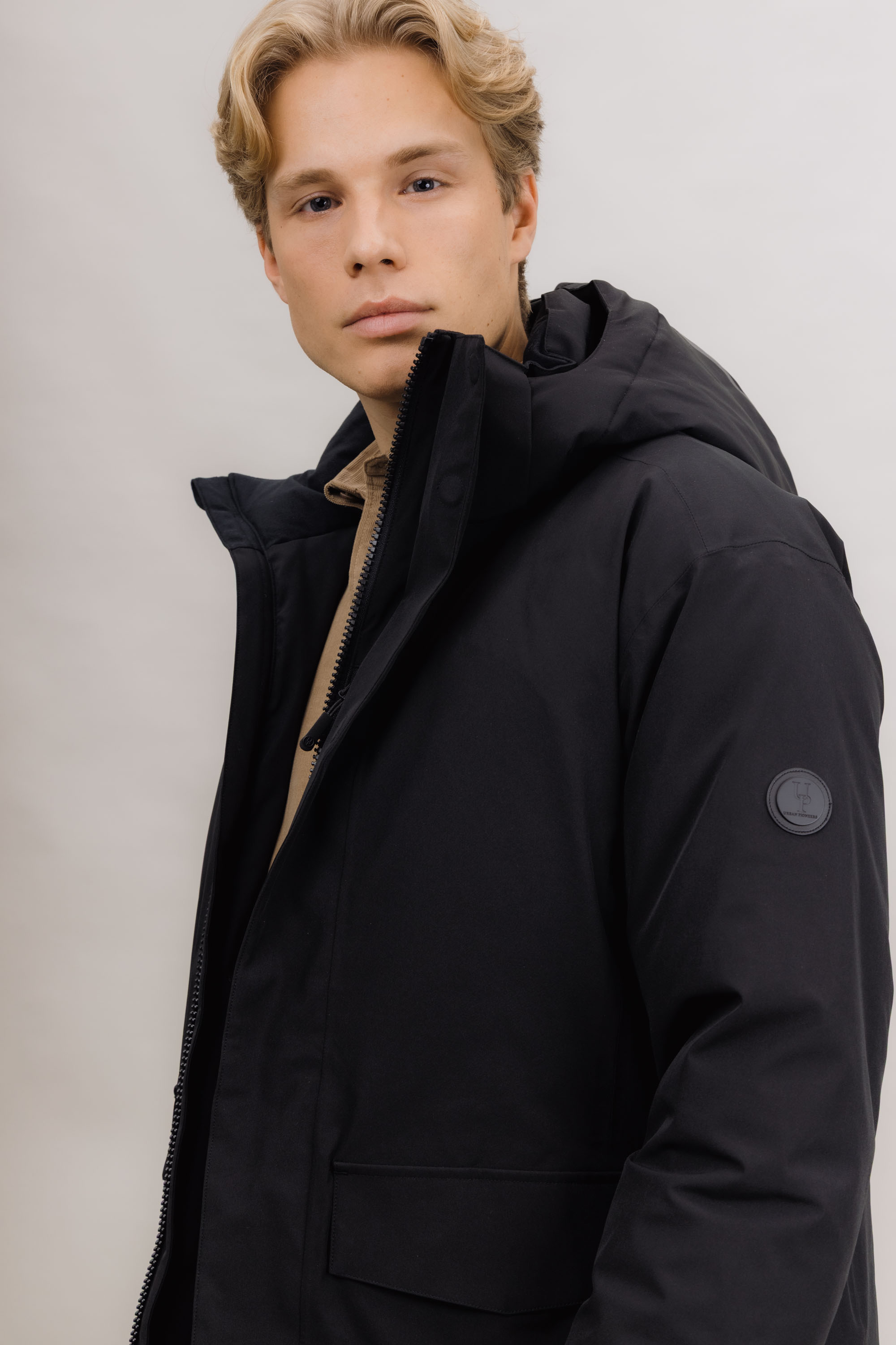 Urban Pioneers Male Winsor Down Parka PARKA BLACK
