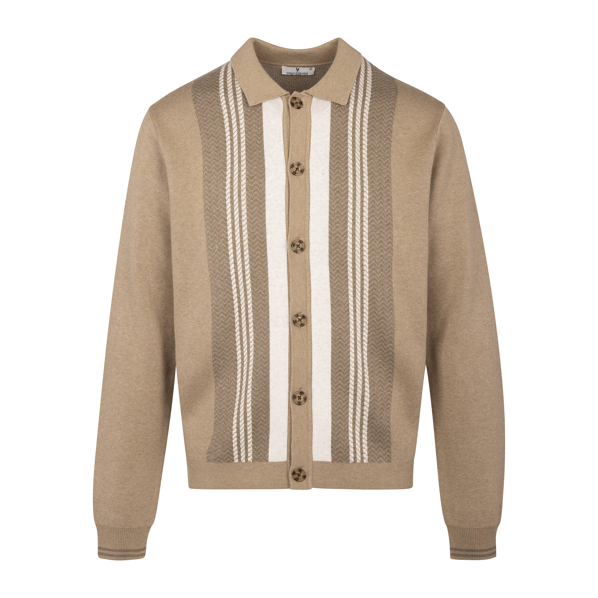 Urban Pioneers Male Winston Cardigan CARDIGAN SAND
