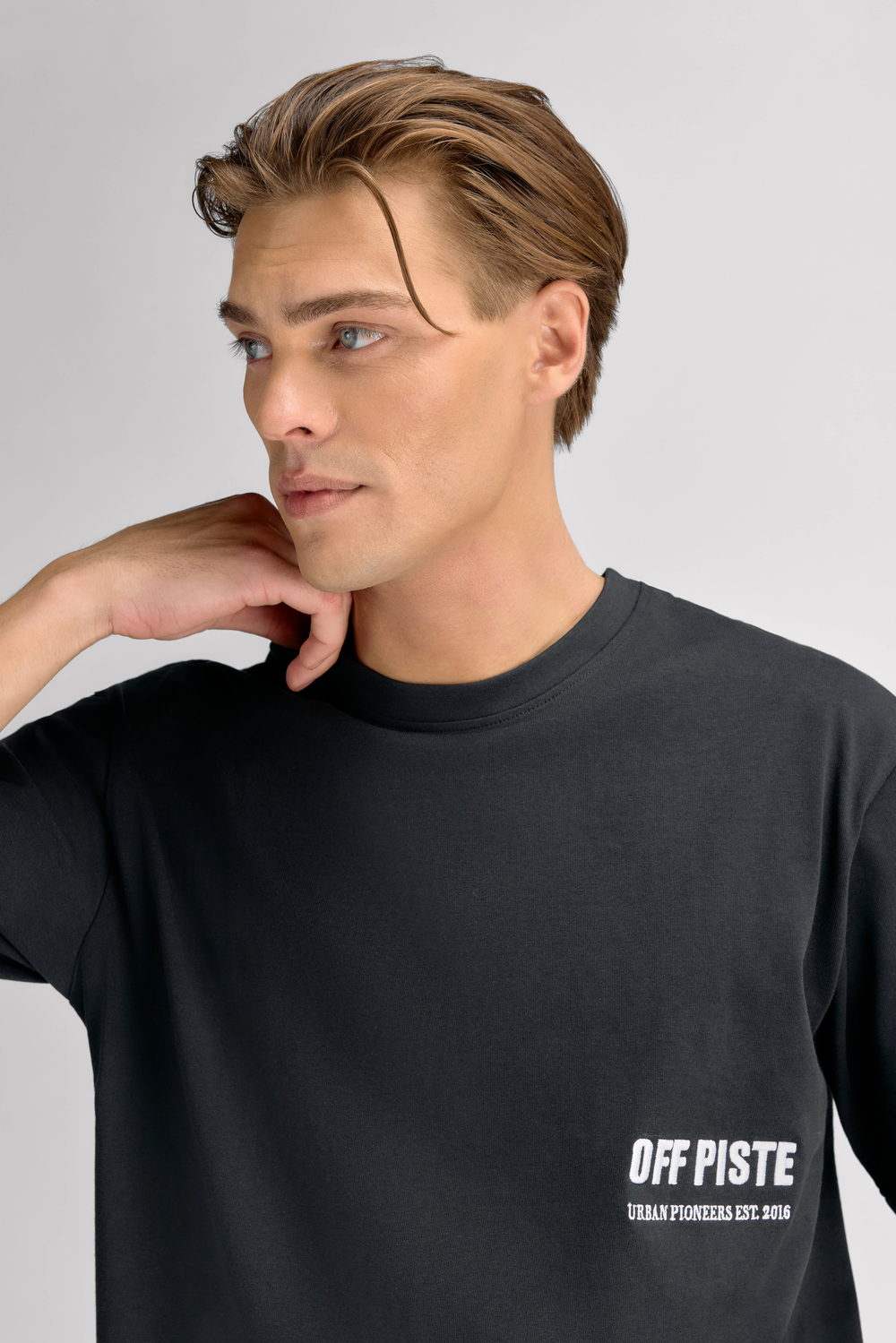 Urban Pioneers Male X Tee T-SHIRT BLACK