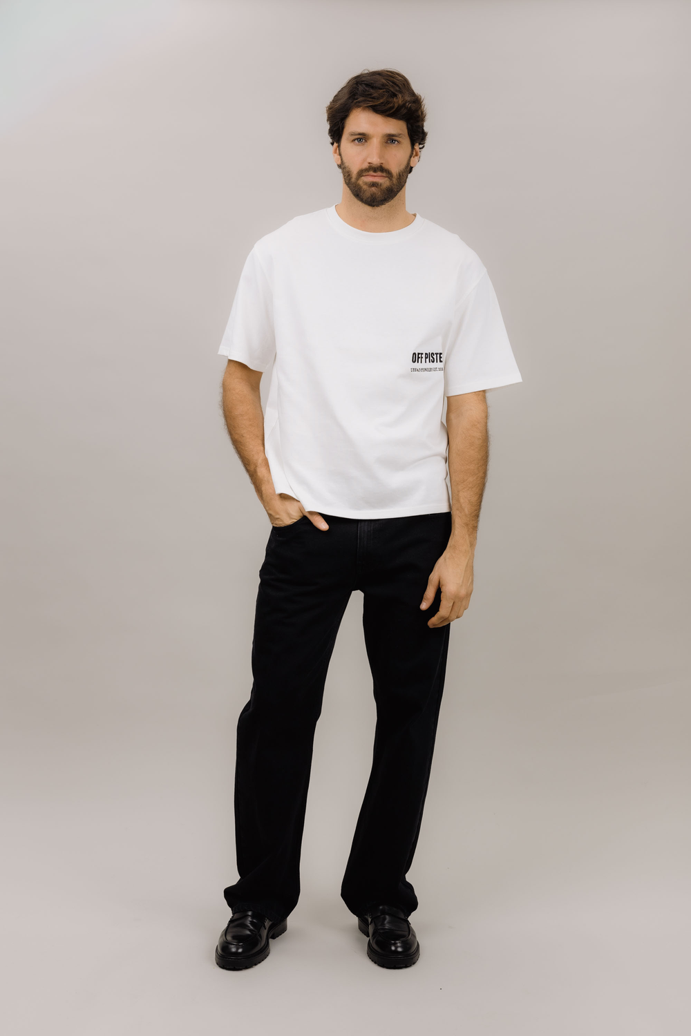 Urban Pioneers Male X Tee T-SHIRT WHITE