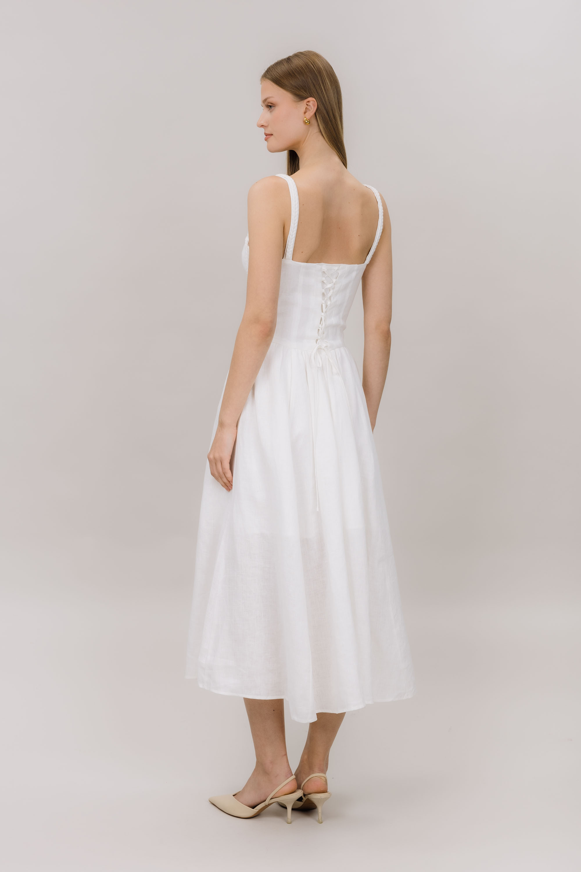 Urban Pioneers Female Zelmira Dress DRESS WHITE