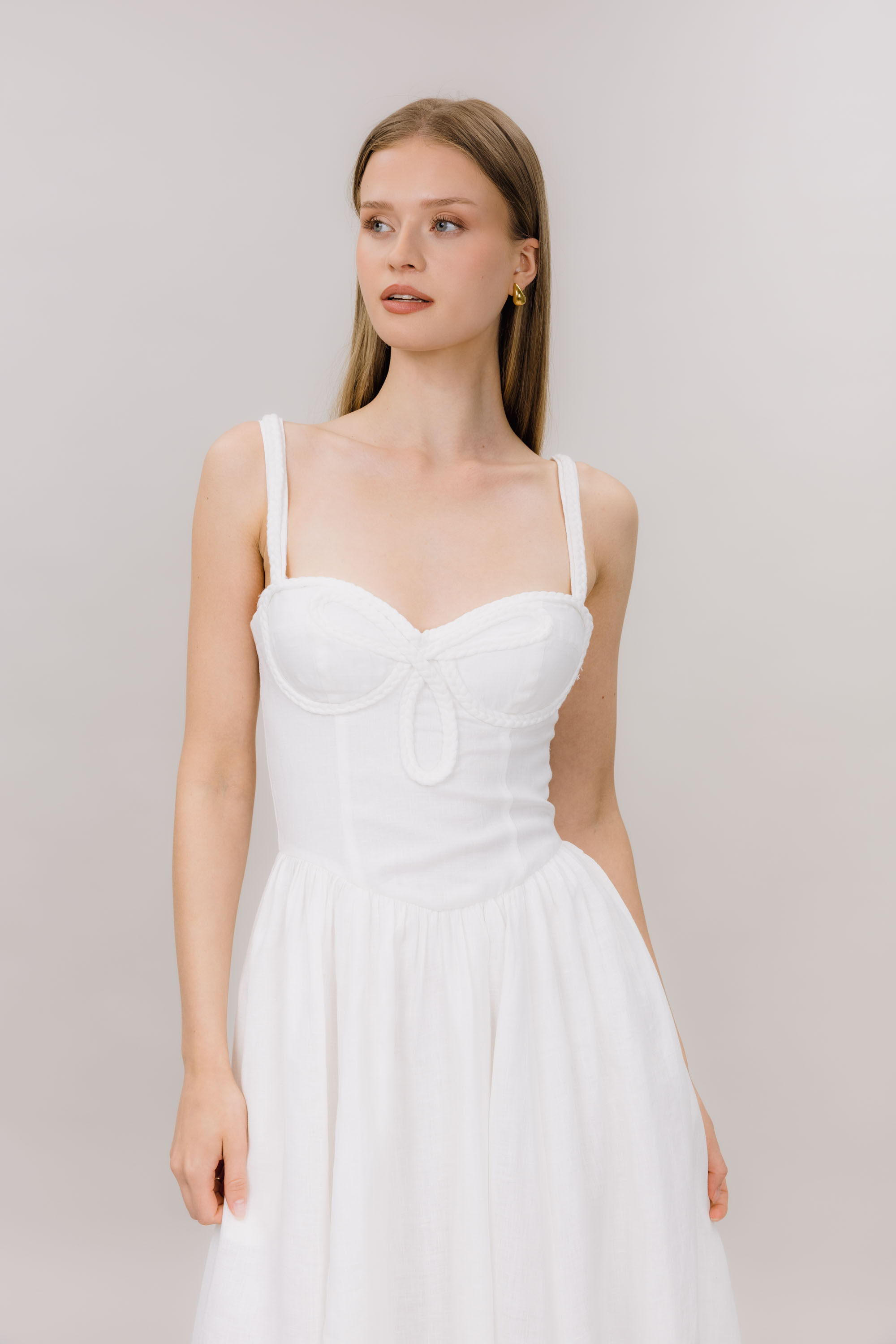 Urban Pioneers Female Zelmira Dress DRESS WHITE
