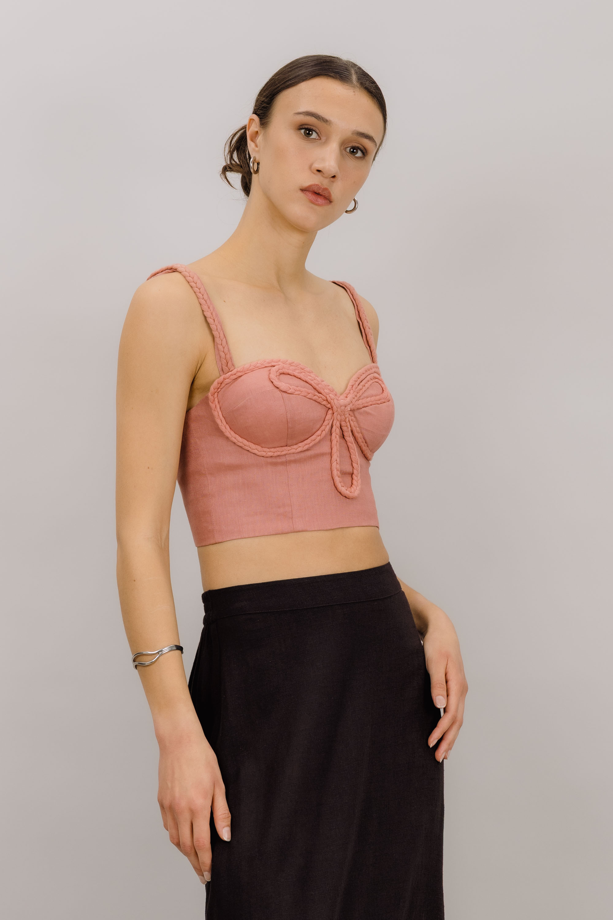 Urban Pioneers Female Zelmira Top TOP DUSTY PINK