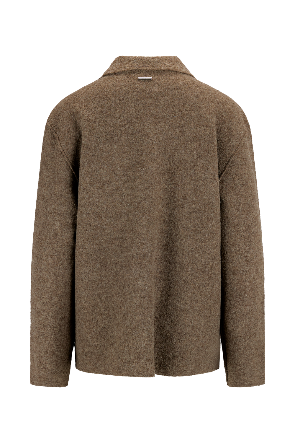 Urban Pioneers Male Zeno Wool shirt OVERSHIRT BROWN