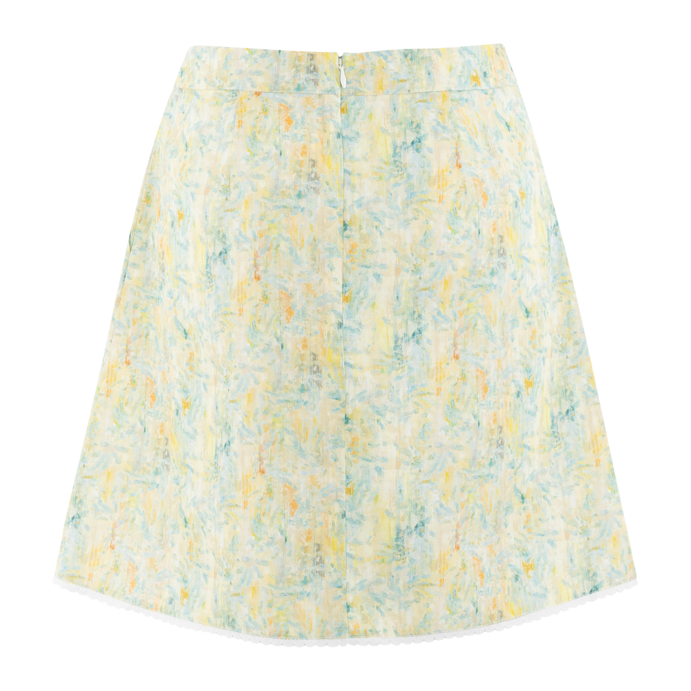Urban Pioneers Female Zoe Skirt SKIRT YELLOW AOP