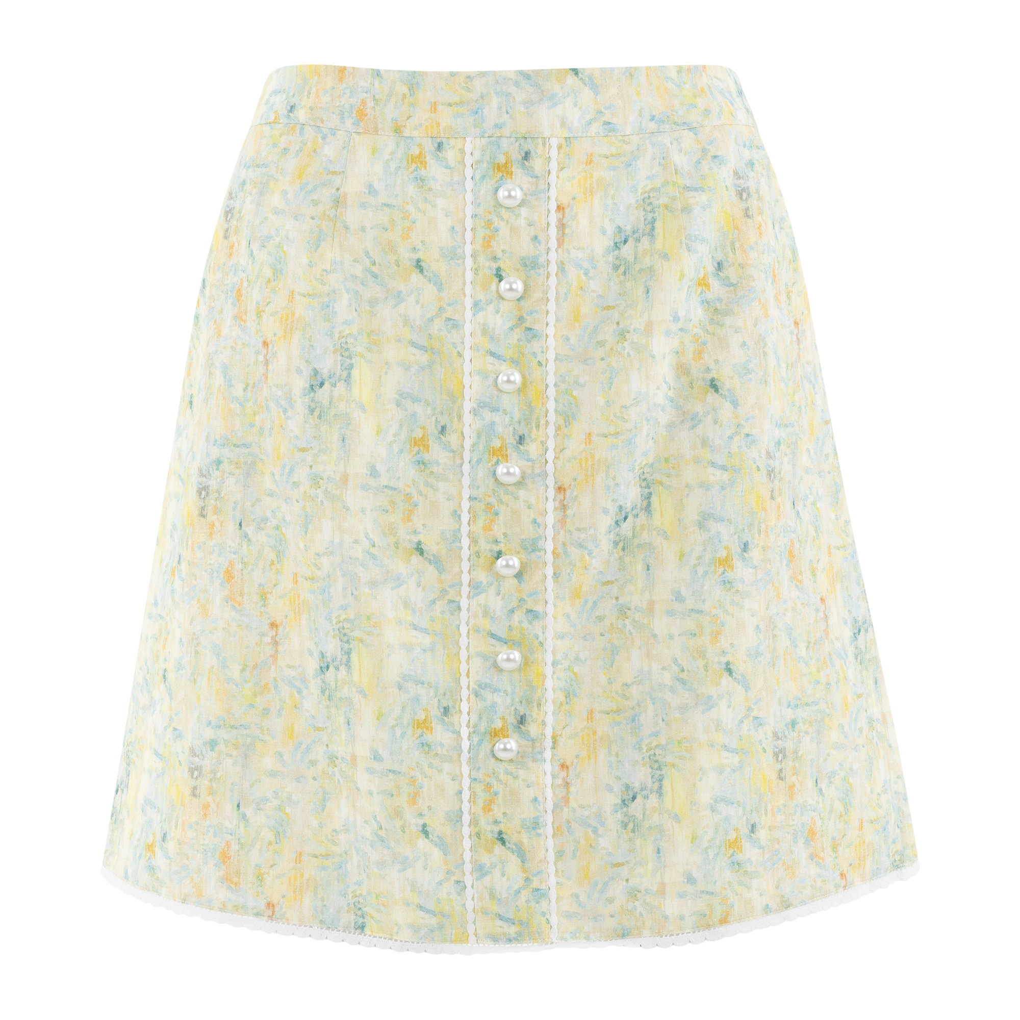 Urban Pioneers Female Zoe Skirt SKIRT YELLOW AOP