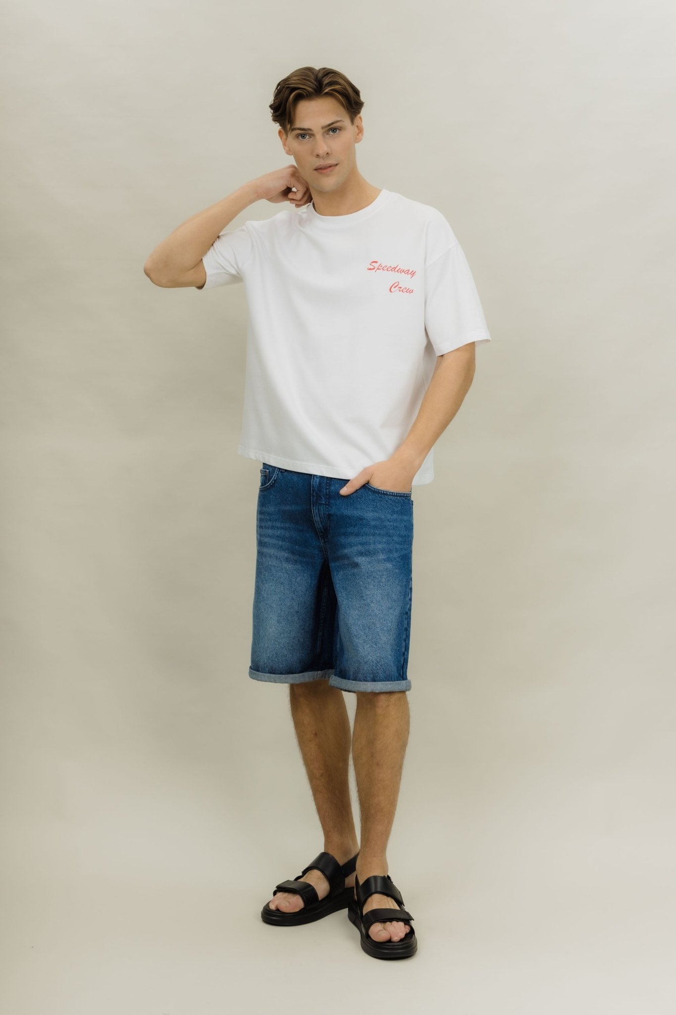 Chance Denim Shorts fra Urban Pioneers